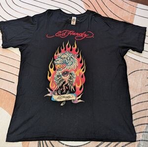 Authentic Ed Hardy Christian Audigier Nordstrom Rail Exclusive Tshirt, Mens XXL
